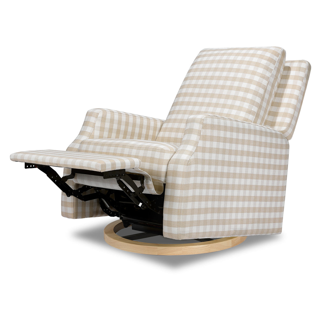 Mecedora Crewe Tan Gingham