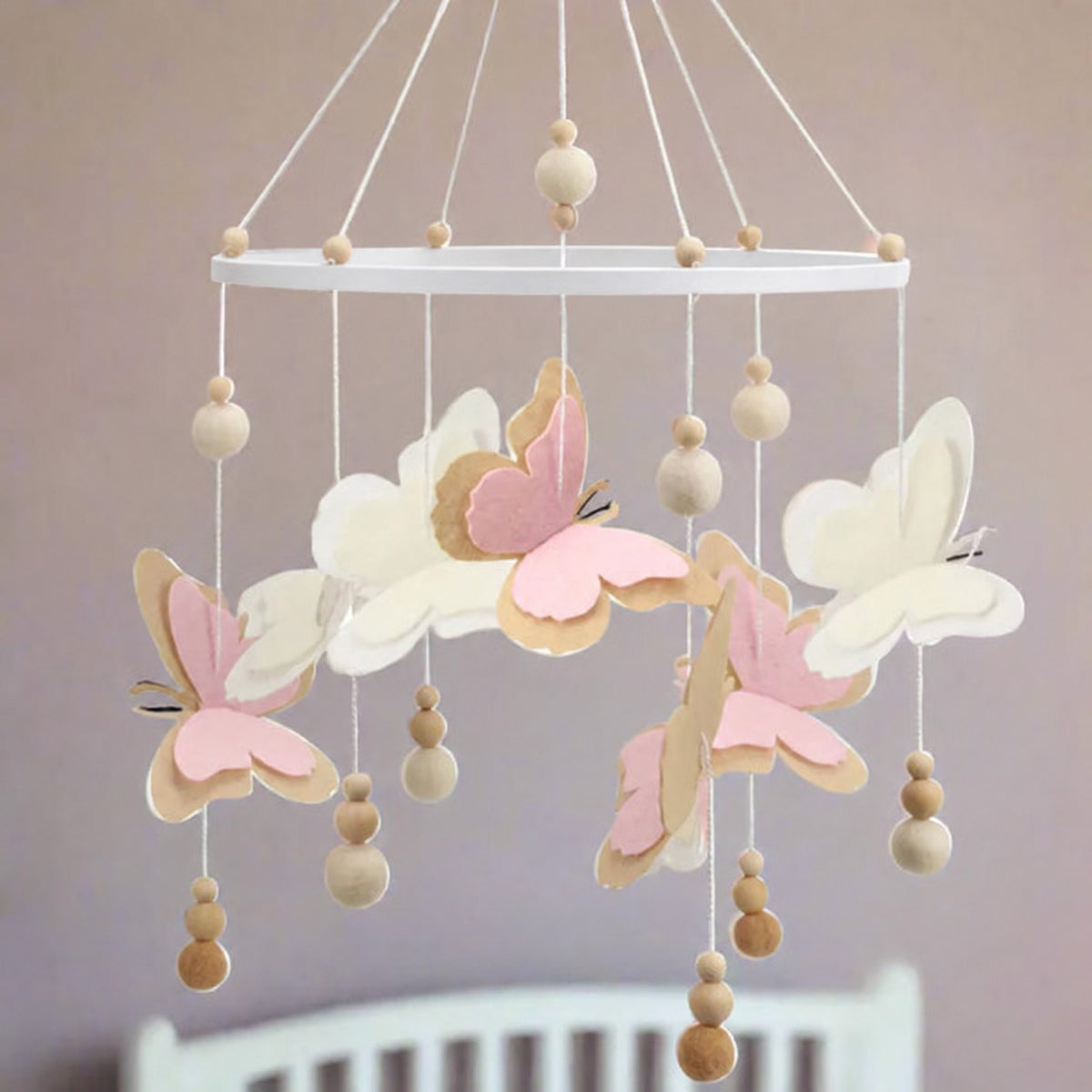 Móvil Musical Flying Butterflies