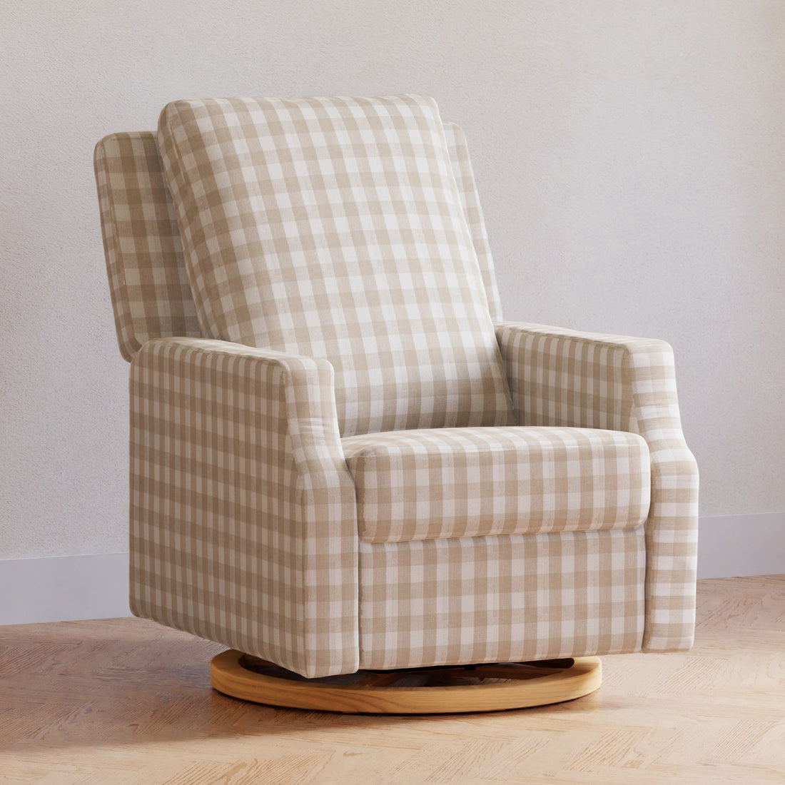 Mecedora Crewe Tan Gingham