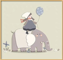 Cuadro Paseo en Elefante