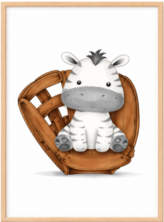 Cuadro Cebra en Manilla