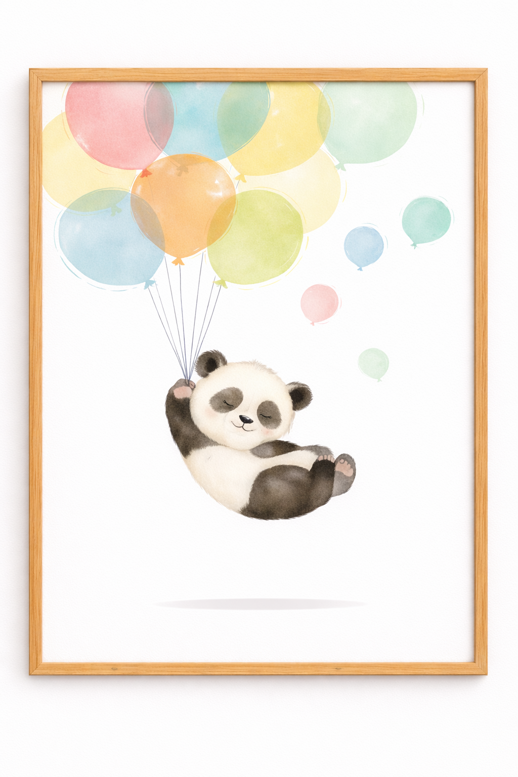 Cuadro Panda con Globo