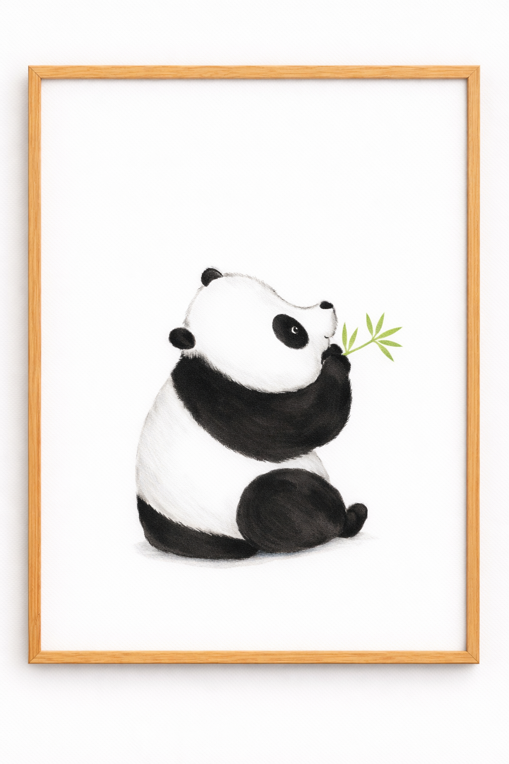 Cuadro Panda Sentado