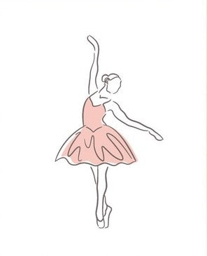 Cuadro Bailarina Silueta 1