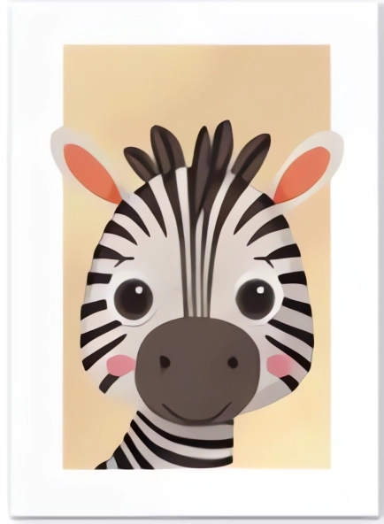 Cuadro Cara de Zebra