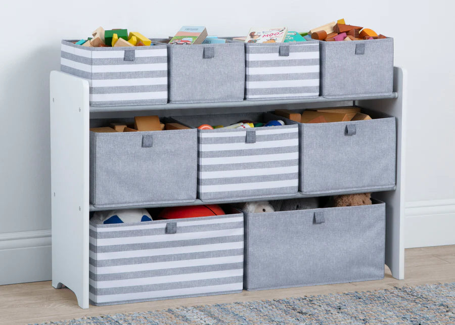 Mueble  c/organizador Tela Gris