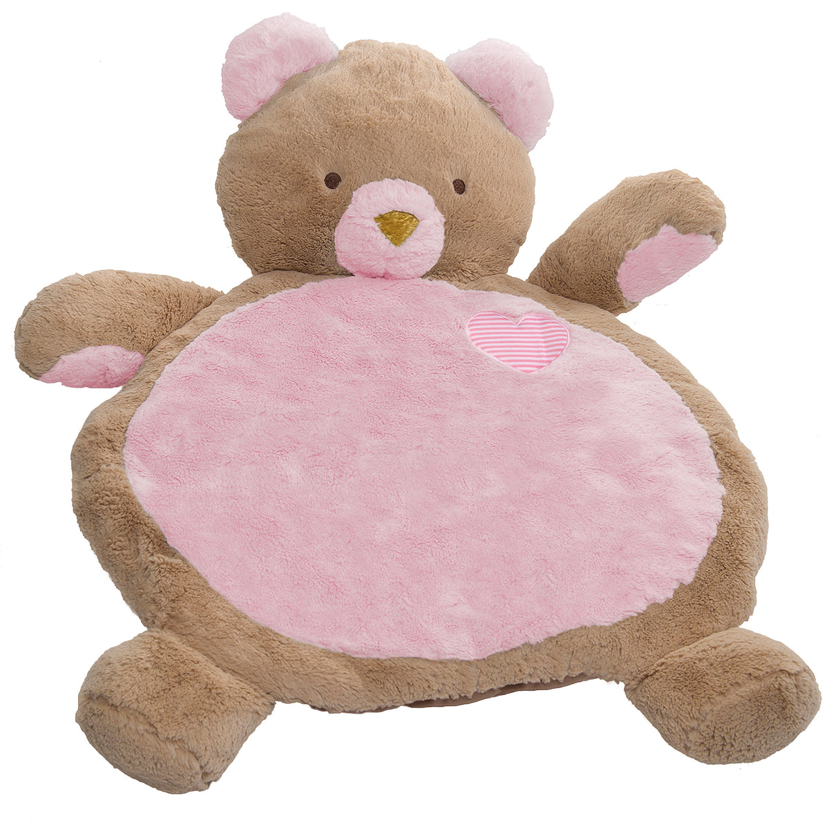 Pink Bear Baby Mat