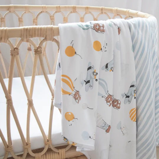 Jersey Swaddle UP And Up Away 2pc
