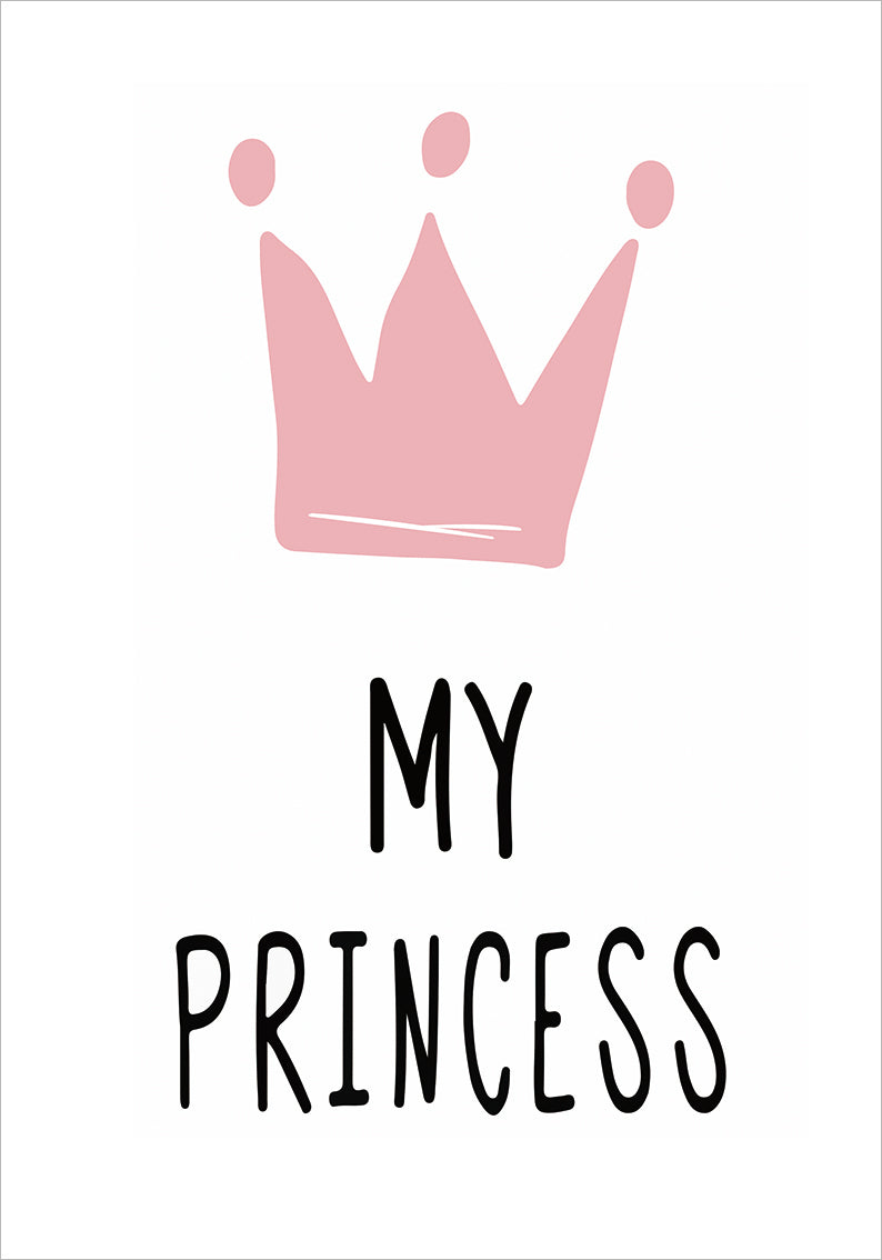 Cuadro Canvas Princess Crown