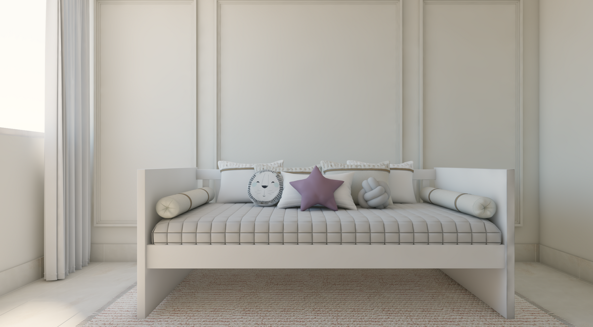 Daybed Square Twin Blanca