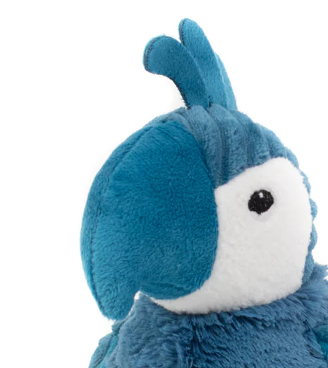 Peluche Loro Azul Abrazable