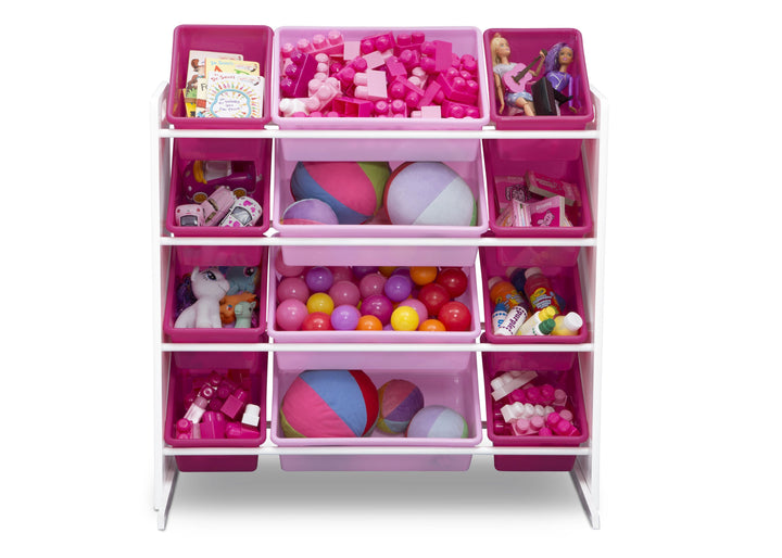 Mueble c/organizador 12 cajas Rosado