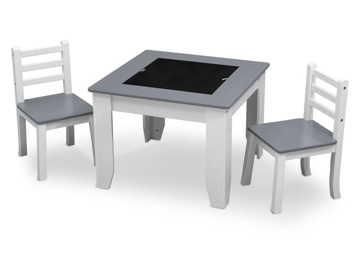 Juego de Mesa Gris c/2 Sillas