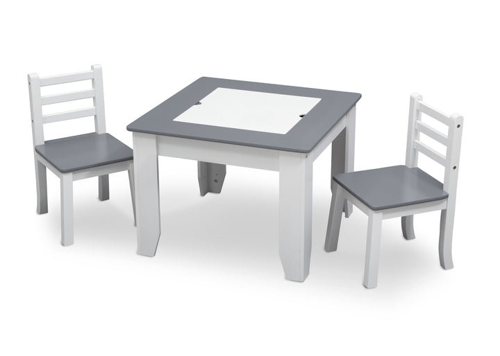 Juego de Mesa Gris c/2 Sillas