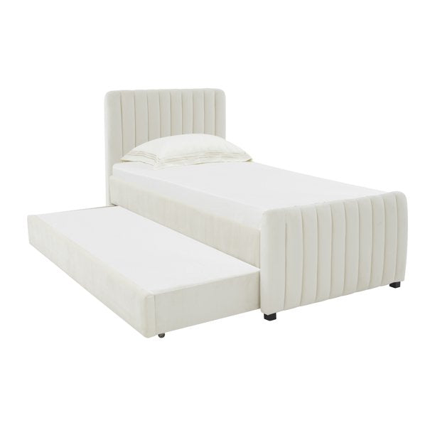 Cama Twin Angie c/Cama Auxiliar - Crema