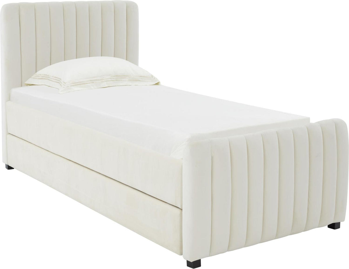 Cama Twin Angie c/Cama Auxiliar - Crema